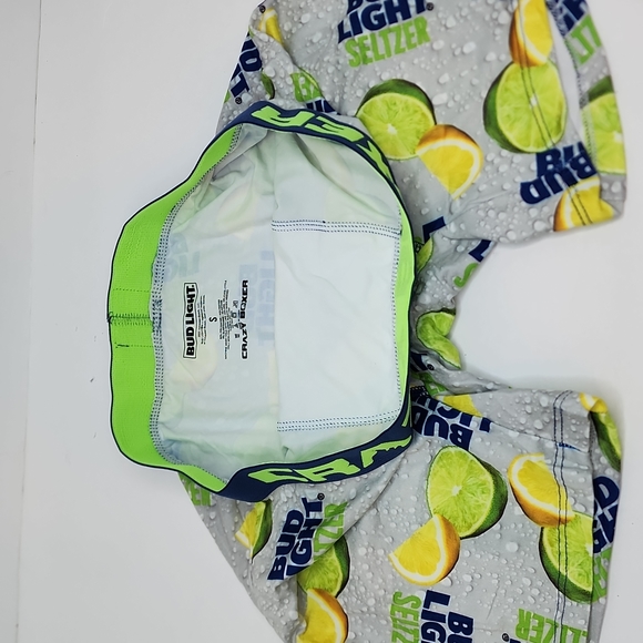 CRAZY BOXER, BUD LIGHT SELTZER GREEN, GREY BLUE COLOR SMALL (S) SIZE - Picture 5 of 12